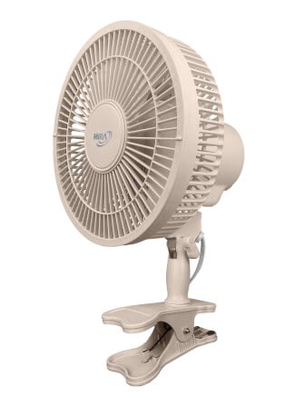 พัดลมตั้งโต๊ะ แบบหนีบ 8 นิ้ว MIRA M-73 LATTE_0